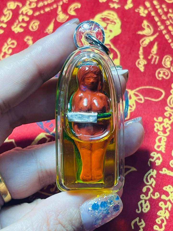 Phor Sane Mae Metta Amulet Puppet Charm for Magnetic Attraction and Loving-kindness Default Title