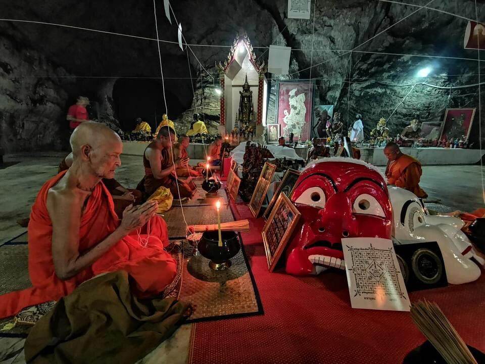 Phor Than Paew Thai Amulet First Edition Silver Charms for Spiritual Protection