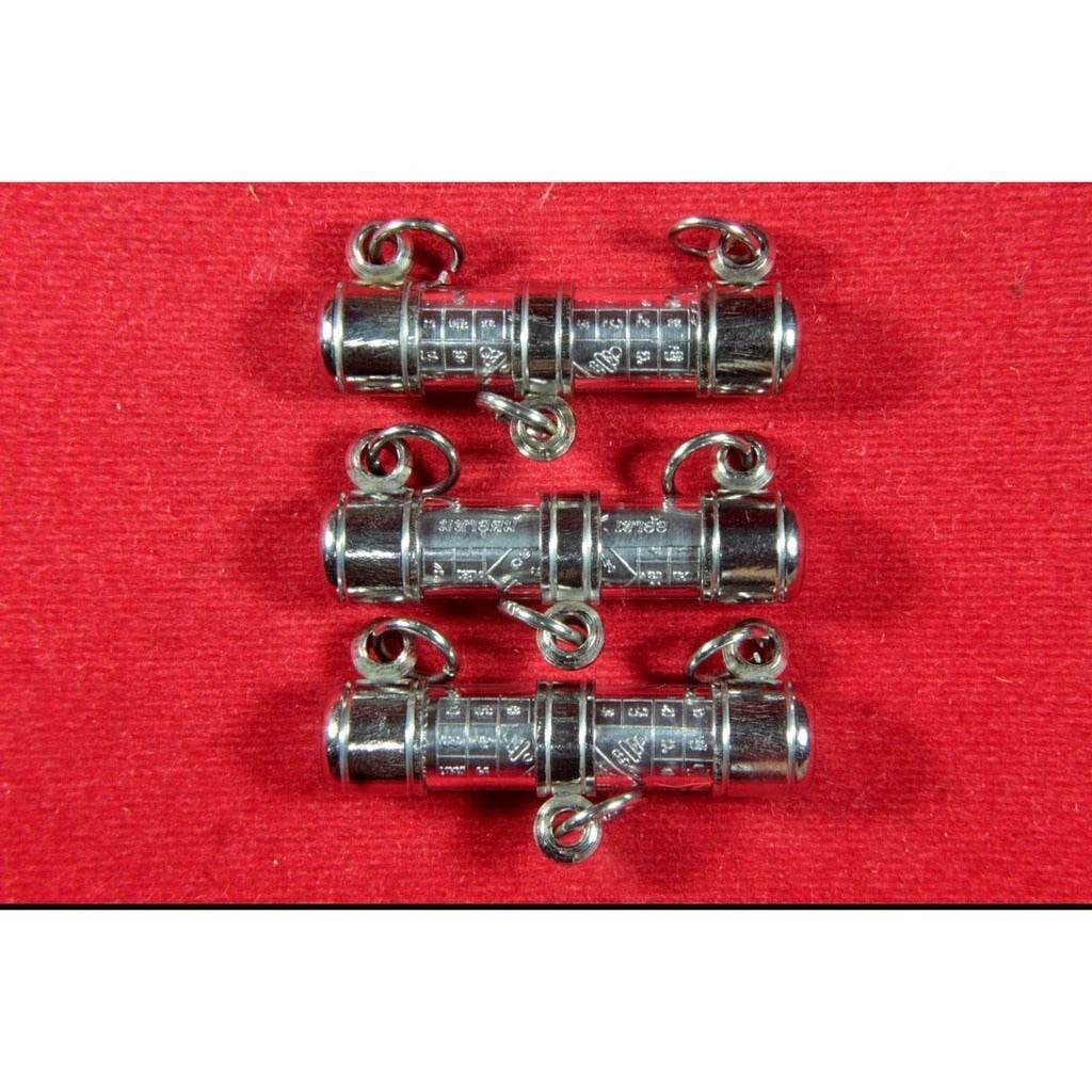 Phor Than Paew Thai Amulet First Edition Silver Charms for Spiritual Protection