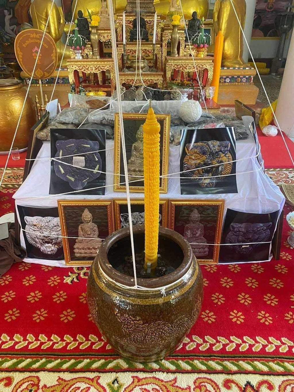 Phor Than Phong First Edition Sacred Tiger Mask