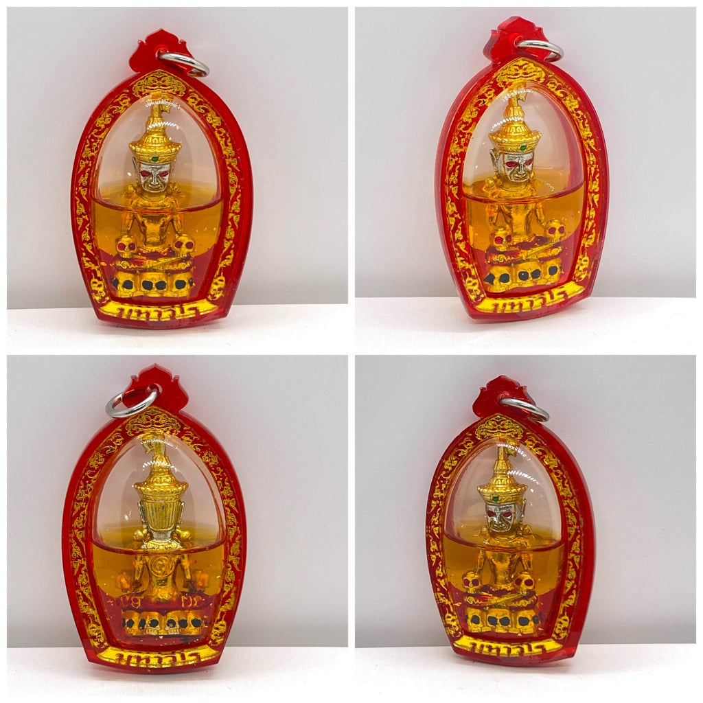 Phra Ajarn Amnat Thai Amulet Pendant for Protection and Prosperity