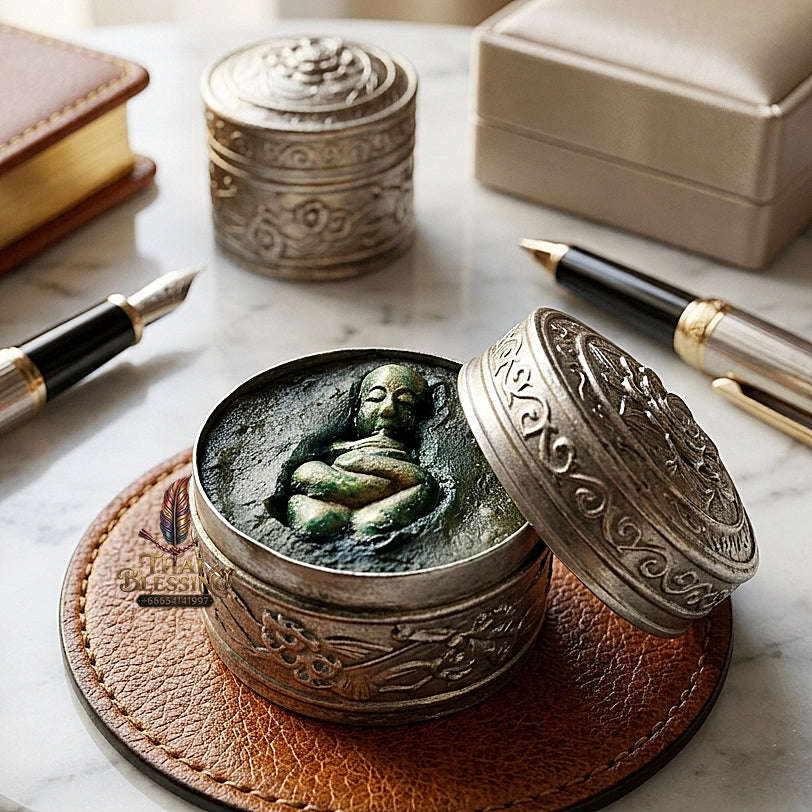 ✨ Phra Ajarn Manit See Phueng Kuman Duad Rok (Child-Spirit Wealth & Wish-Fulfilling Sacred Wax, 2563 / 2020) - Wat Nong Khaen Thai Blessing Co By RURUECHA