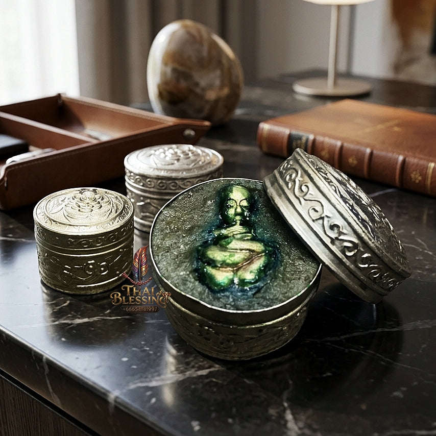 ✨ Phra Ajarn Manit See Phueng Kuman Duad Rok (Child-Spirit Wealth & Wish-Fulfilling Sacred Wax, 2563 / 2020) - Wat Nong Khaen Thai Blessing Co By RURUECHA