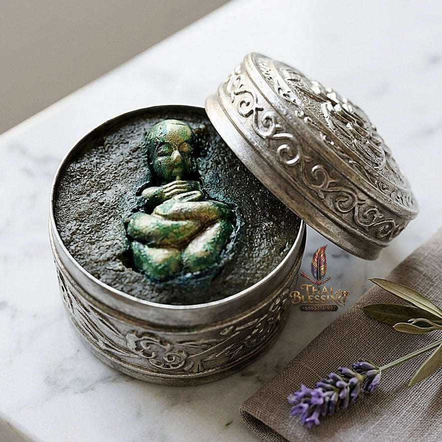 ✨ Phra Ajarn Manit See Phueng Kuman Duad Rok (Child-Spirit Wealth & Wish-Fulfilling Sacred Wax, 2563 / 2020) - Wat Nong Khaen Thai Blessing Co By RURUECHA
