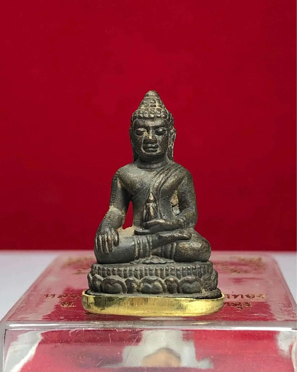 Phra Chaiwat Amulet by Por Tan Kloy of Wat Phu Khao Thong Default Title