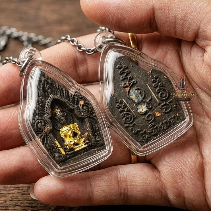Phra Khun Phaen Thai Amulet Protection talisman good luck charm spiritual jewelry Sacred Phra Khun Phaen Phrai 9 Ton Phrai Prathana Special Master Edition Thai Blessing Co By RURUECHA