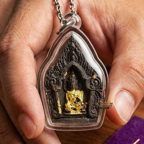 Phra Khun Phaen Thai Amulet Protection talisman good luck charm spiritual jewelry Sacred Phra Khun Phaen Phrai 9 Ton Phrai Prathana Special Master Edition Thai Blessing Co By RURUECHA