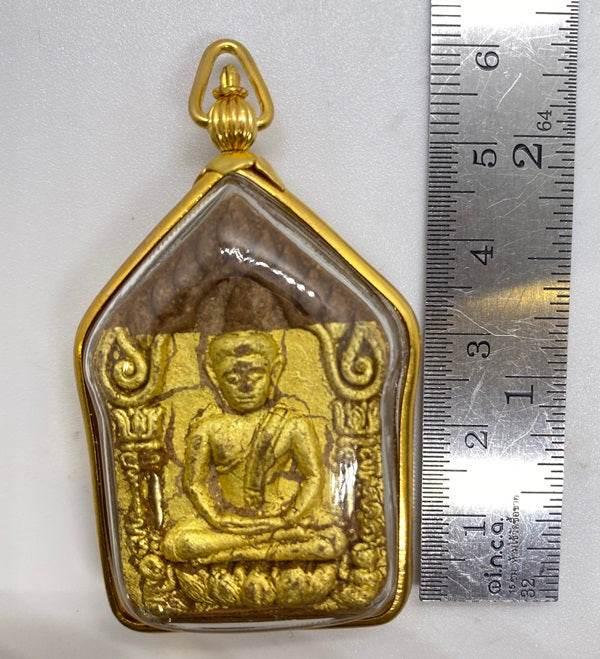 Phra Khun Phan Amulet with Gold Frame - Empower Your Spiritual Journey
