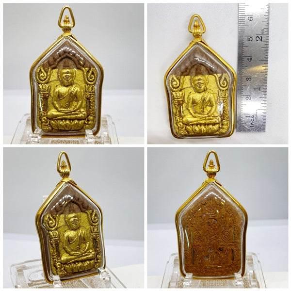 Phra Khun Phan Amulet with Gold Frame - Empower Your Spiritual Journey