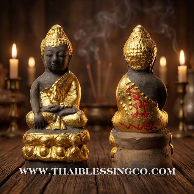✨🔥 Phra Kring (The Medicine Buddha) – Sacred Earth & Putthakun Powder Edition – Luang Phor Phrom, Wat Ban Suan – The Divine Engine for Holistic Prosperity, Business Domination, and Unstoppable Life Elevation!