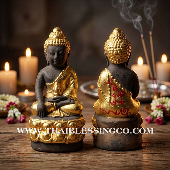 ✨🔥 Phra Kring (The Medicine Buddha) – Sacred Earth & Putthakun Powder Edition – Luang Phor Phrom, Wat Ban Suan – The Divine Engine for Holistic Prosperity, Business Domination, and Unstoppable Life Elevation!