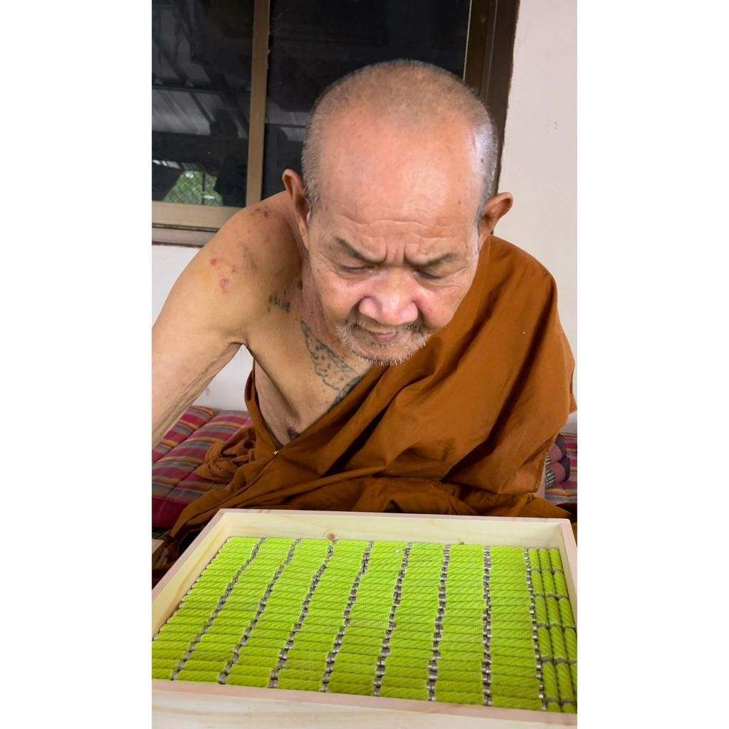 Phra Lak Takrut Charm for Wealth Protection and Divine Attraction