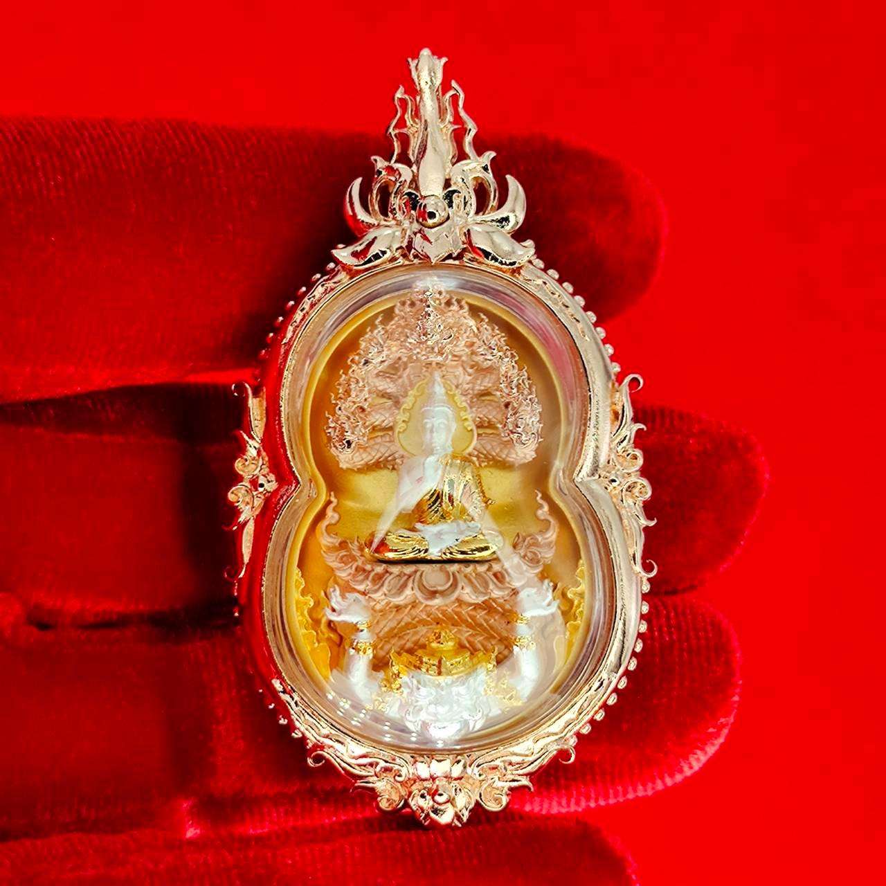 Phra Naga Amulet - Enhance Protection, Prosperity, and Spiritual Strength