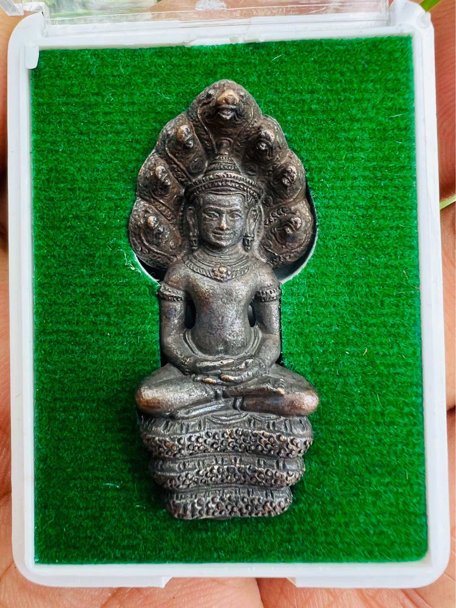 Phra Nak Prok Amulet Luang Pu Kasem Wat Mamuang Talod, Nakhon Si Thammarat Cursed metal