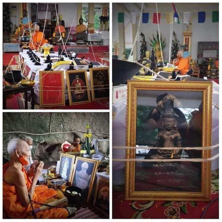 Phra Nak Prok Amulet Luang Pu Kasem Wat Mamuang Talod, Nakhon Si Thammarat