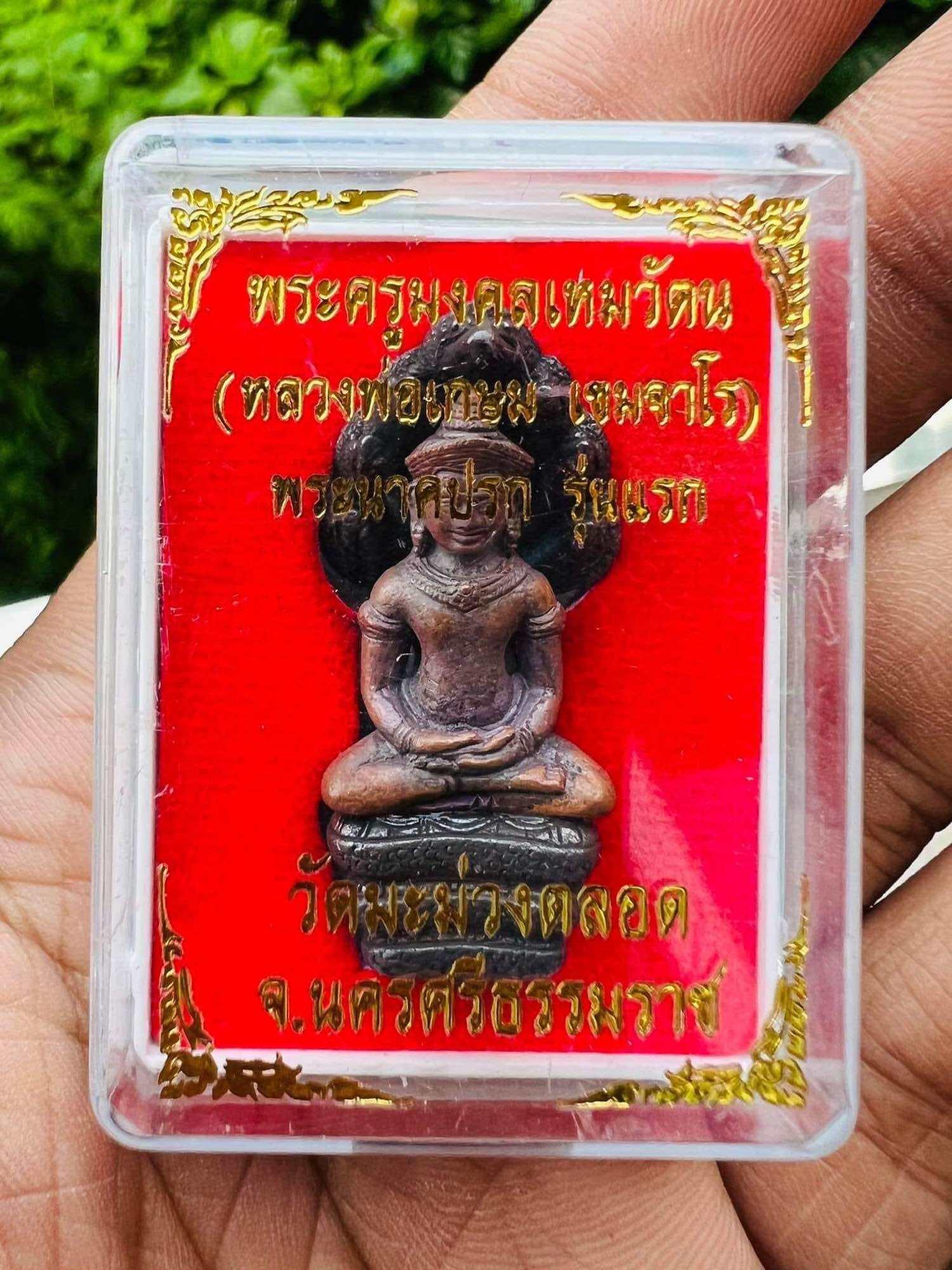Phra Nak Prok Amulet by Luang Pu Kasem from Wat Mamuang Talod, Nakhon Si Thammarat