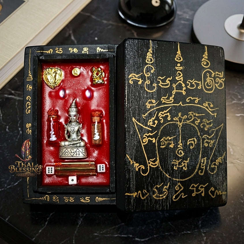 ✨ Phra Ngang Tewamon Lip Wax Box : Ultimate Master-Grade Dark-Lineage Seduction & Wealth Talisman (2569 / 2026 Edition) - Ajarn Nhan Khong (Khongsak) / Mon Lanna