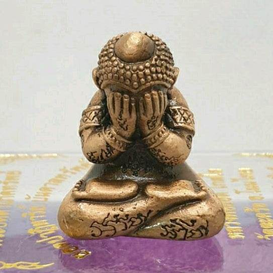 Phra Phidta Poksap Amulet - Saraphol Kosalo Limited Edition Wealth & Blessing Amulet One-Sake.com Default Title Default Title-