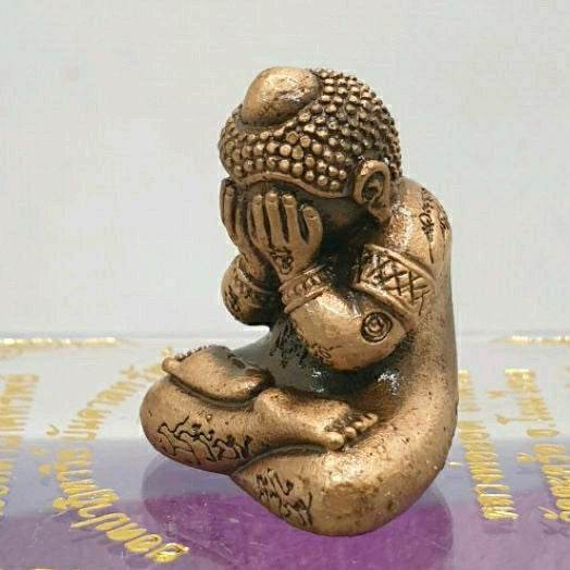 Phra Phidta Poksap Amulet - Saraphol Kosalo Limited Edition Wealth & Blessing Amulet One-Sake.com Default Title Default Title-