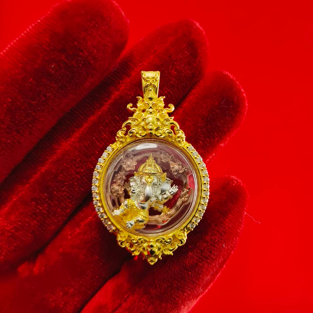 Phra Phikanet Thai Amulet Kanesnoy by Luang Pho Wijit for Authentic Spiritual Protection Default Title