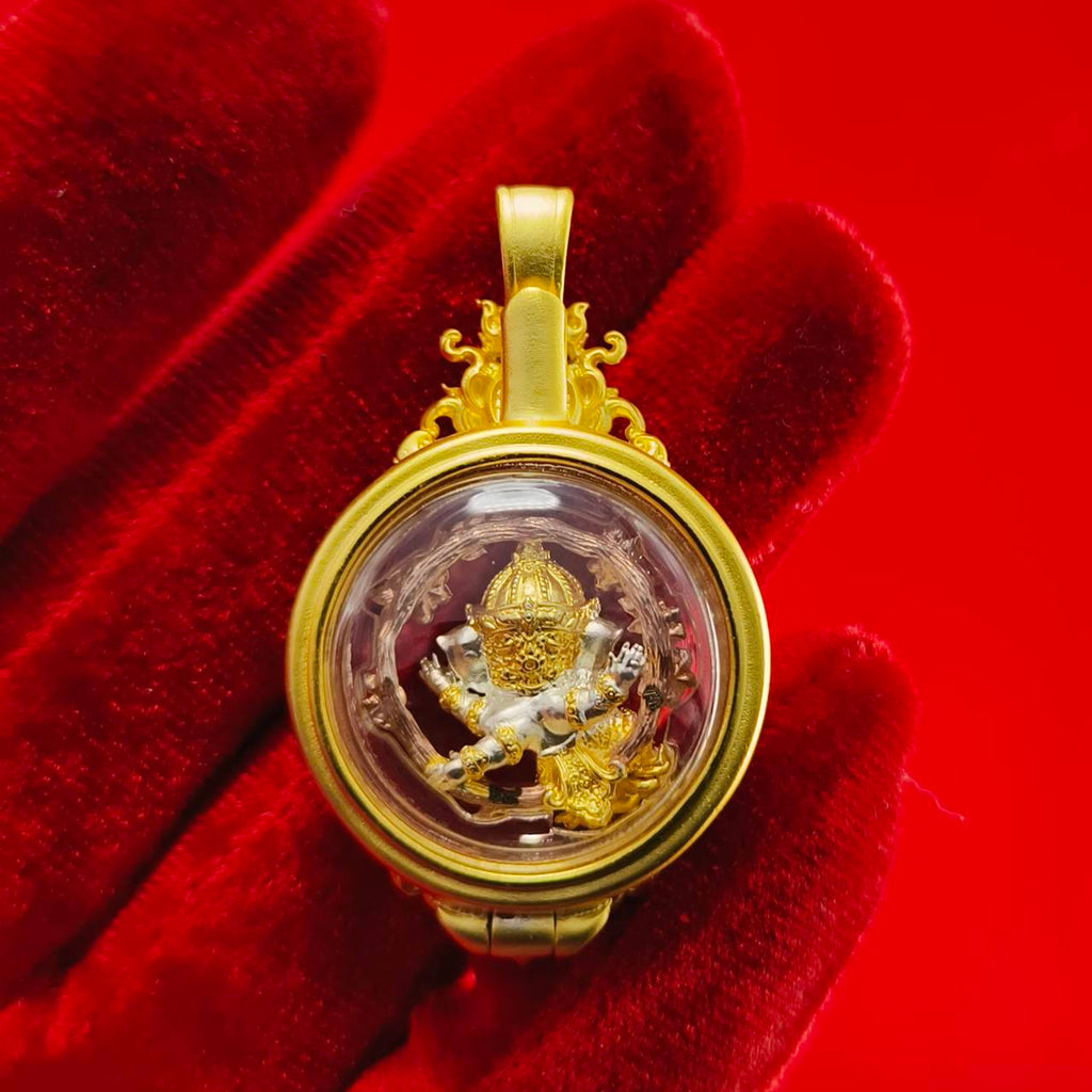 Phra Phikanet Thai Amulet Kanesnoy by Luang Pho Wijit for Authentic Spiritual Protection