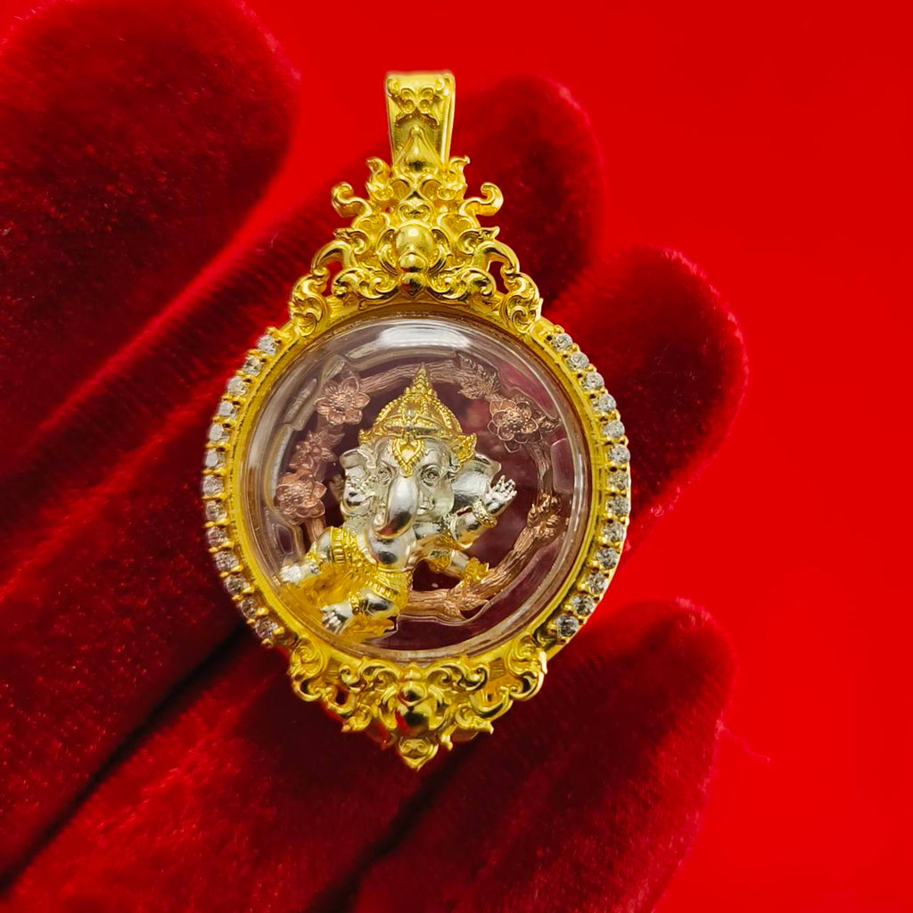 Phra Phikanet Thai Amulet Kanesnoy by Luang Pho Wijit for Authentic Spiritual Protection