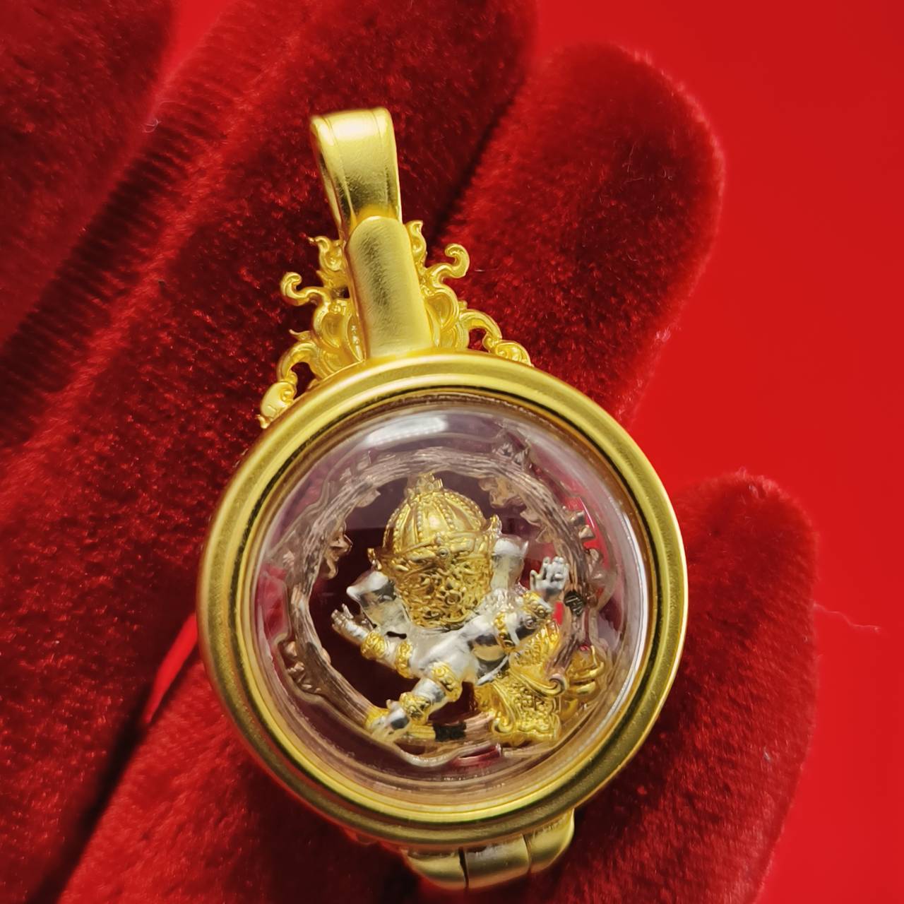 Phra Phikanet Thai Amulet Kanesnoy by Luang Pho Wijit for Authentic Spiritual Protection