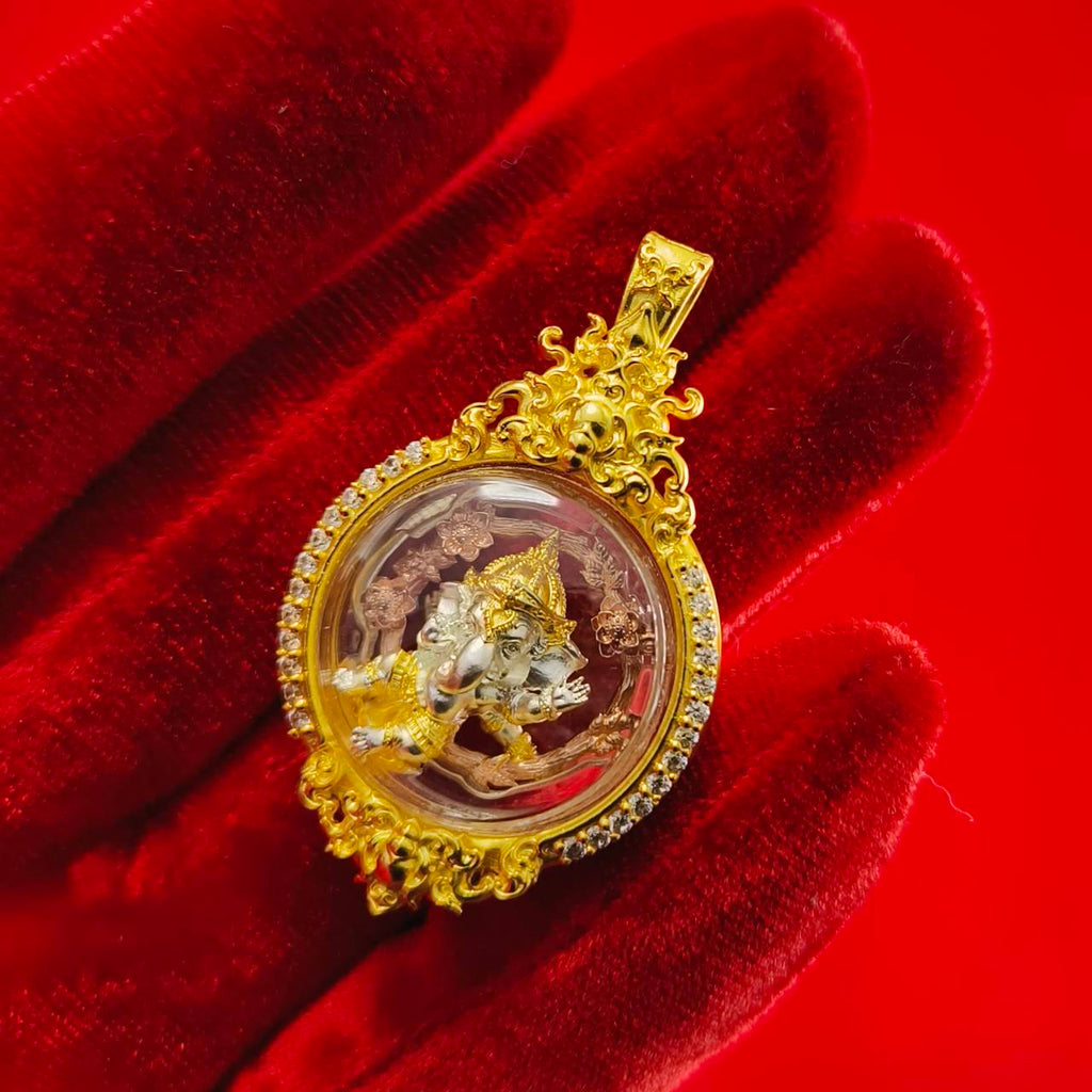 Phra Phikanet Thai Amulet Kanesnoy by Luang Pho Wijit for Authentic Spiritual Protection