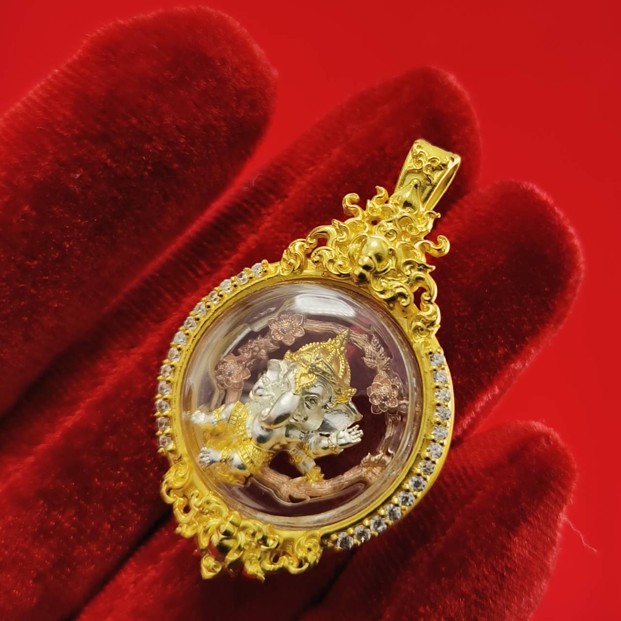 Phra Phikanet Thai Amulet Kanesnoy by Luang Pho Wijit for Authentic Spiritual Protection