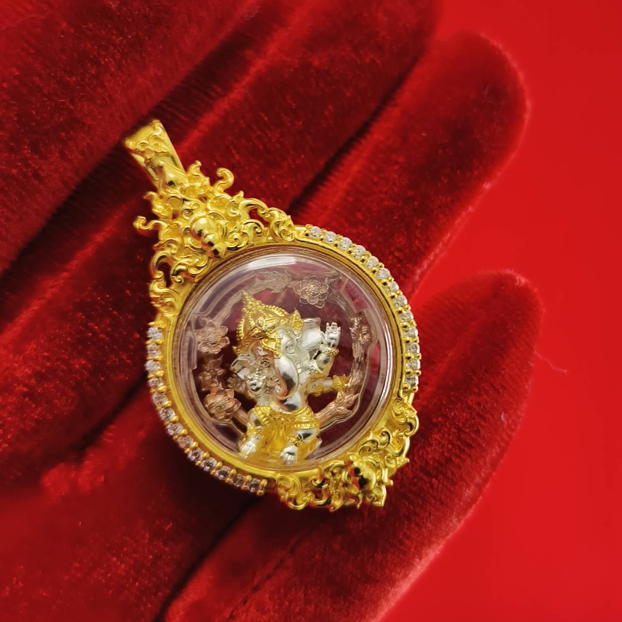 Phra Phikanet Thai Amulet Kanesnoy by Luang Pho Wijit for Authentic Spiritual Protection