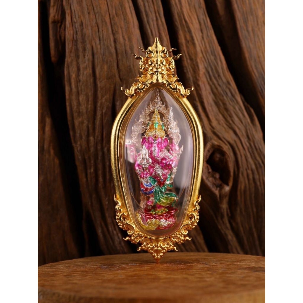 Phra Phikanet Ganesh Amulet - Phra Srisriprataya Kanpati Edition for Abundance and Prosperity Default Title