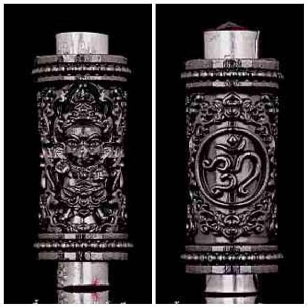 Phra Phikanet Takrud Amulet for Happiness, Success, and Fulfillment - Om Sri Khnecha