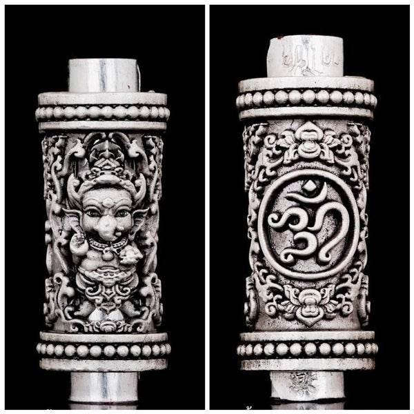 Phra Phikanet Takrud Amulet for Happiness, Success, and Fulfillment - Om Sri Khnecha