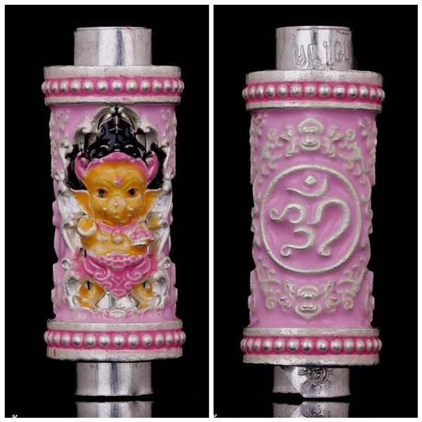 Phra Phikanet Takrud Amulet for Happiness, Success, and Fulfillment - Om Sri Khnecha