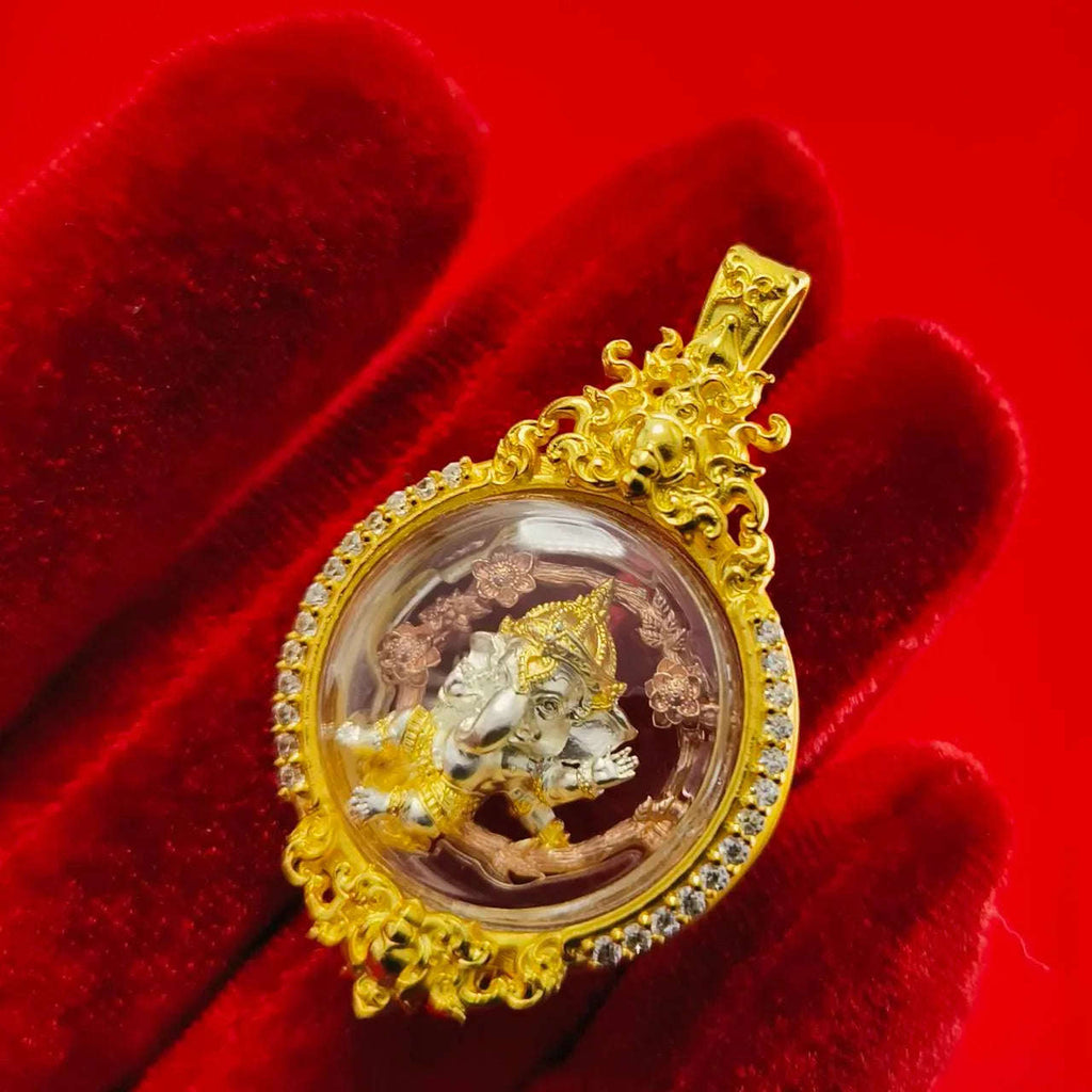 Phra Phikanet Thai Amulet Kanesnoy by Luang Pho Wijit for Authentic Spiritual Protection