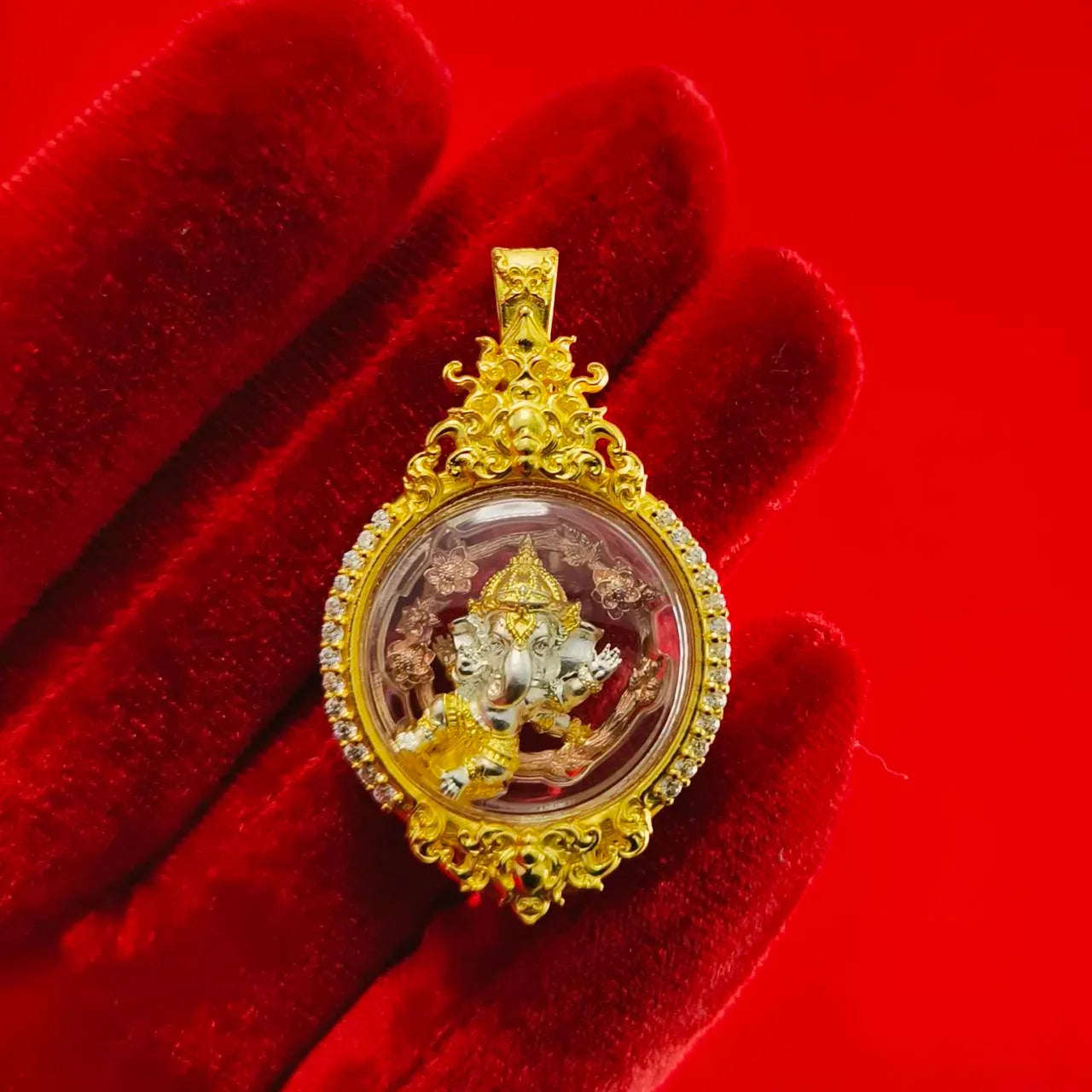 Phra Phikanet Thai Amulet Kanesnoy by Luang Pho Wijit for Authentic Spiritual Protection Default Title