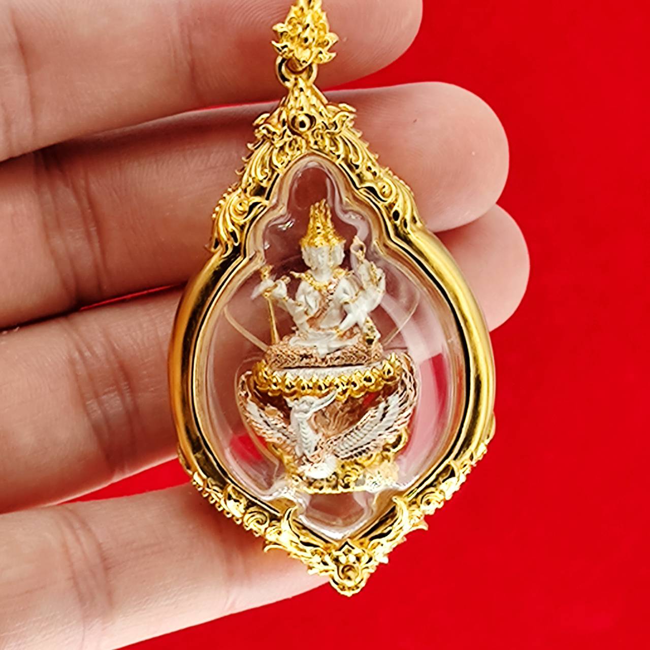 Phra Phrom Amulet for Protection and Fortune - Phrom Rangsee Edition Default Title