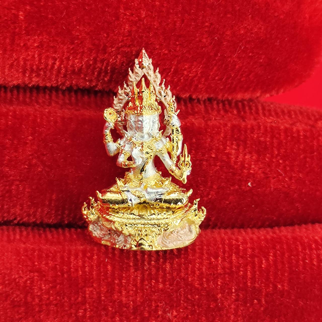 Phra Phrom Naka Sawan Amulet - Genuine Thai Amulet for Blessings and Protection Default Title