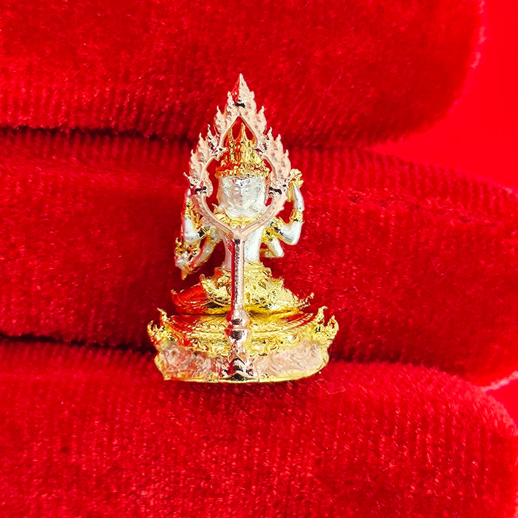 Phra Phrom Naka Sawan Amulet - Genuine Thai Amulet for Blessings and Protection