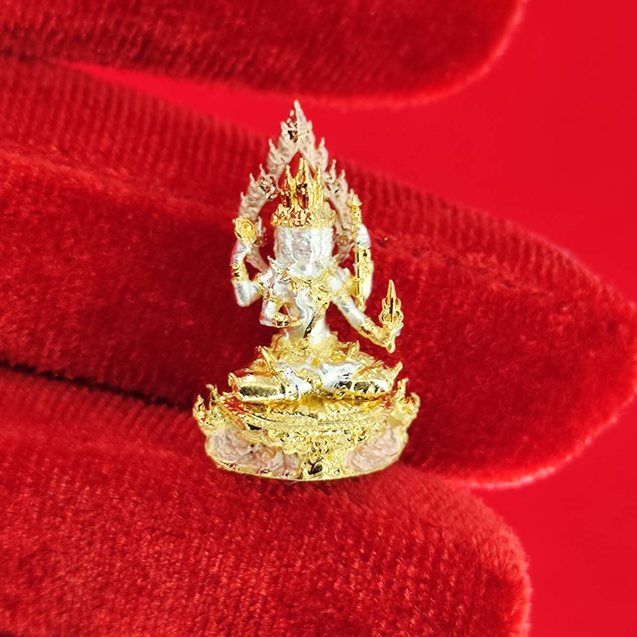 Phra Phrom Naka Sawan Amulet - Genuine Thai Amulet for Blessings and Protection