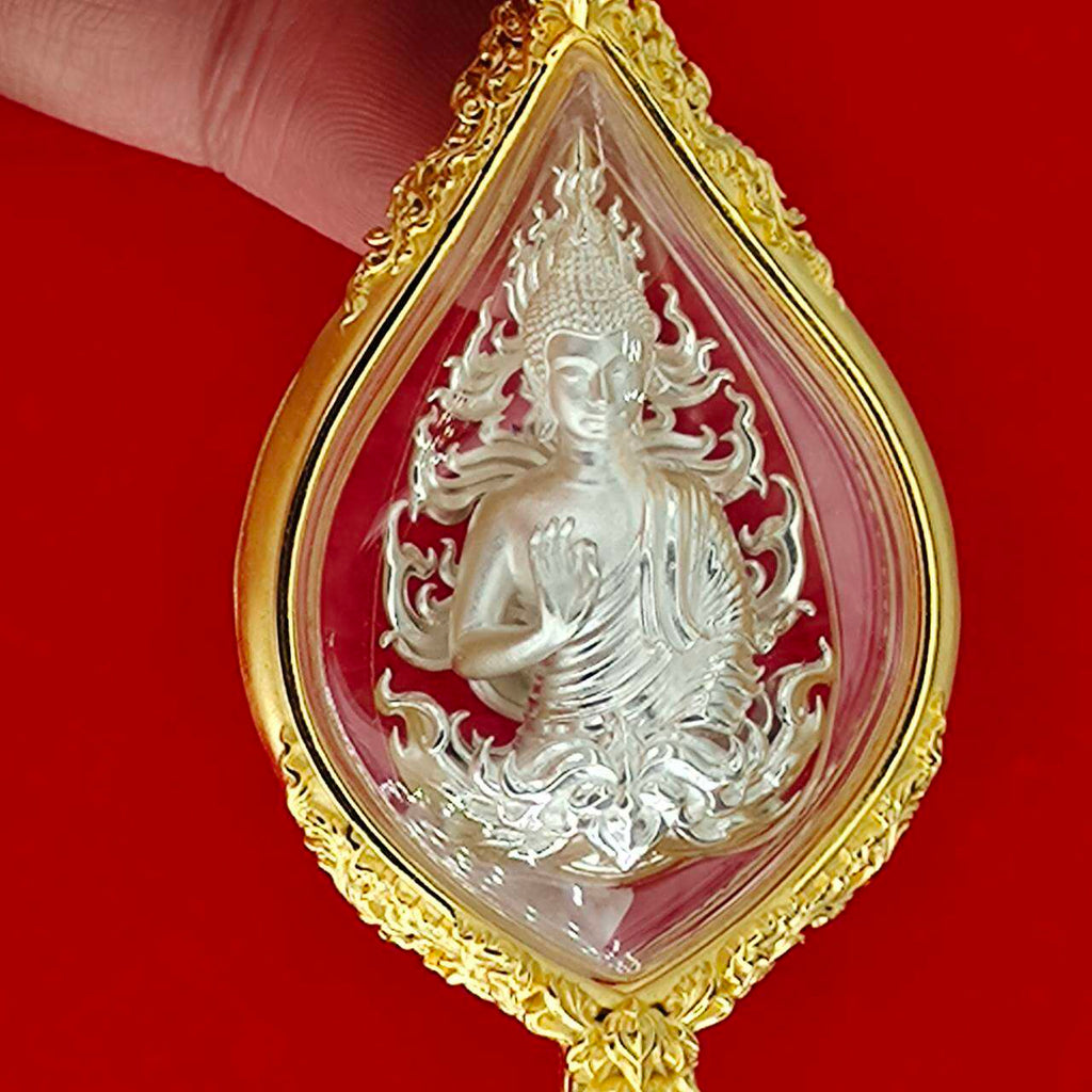 Phra Phuttha Arokaya Amulet Pendant for Spiritual Healing and Protection