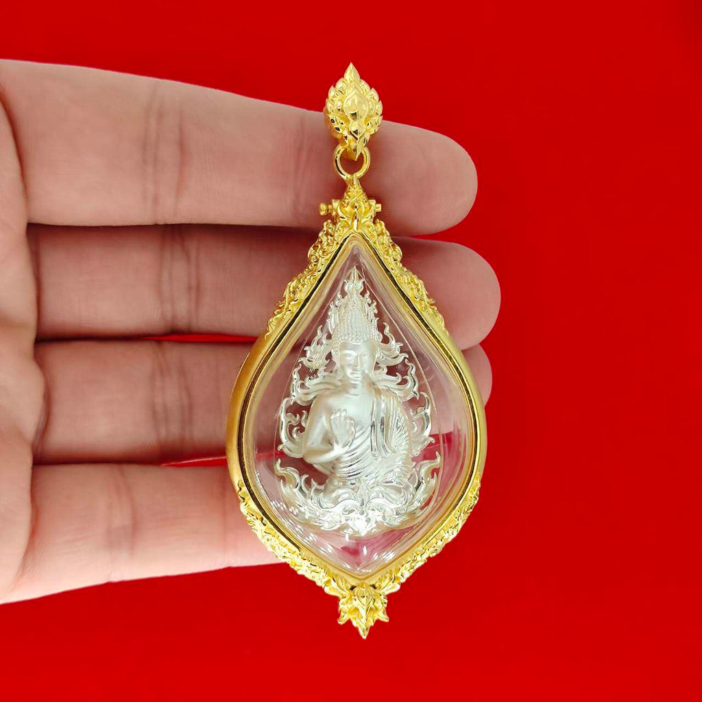 Phra Phuttha Arokaya Amulet Pendant for Spiritual Healing and Protection