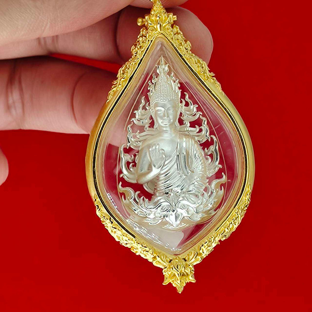 Phra Phuttha Arokaya Amulet Pendant for Spiritual Healing and Protection