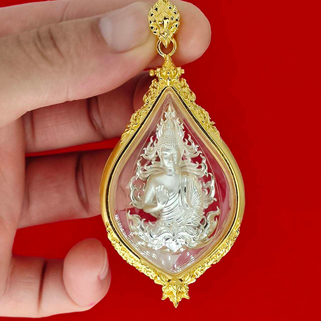 Phra Phuttha Arokaya Amulet Pendant for Spiritual Healing and Protection