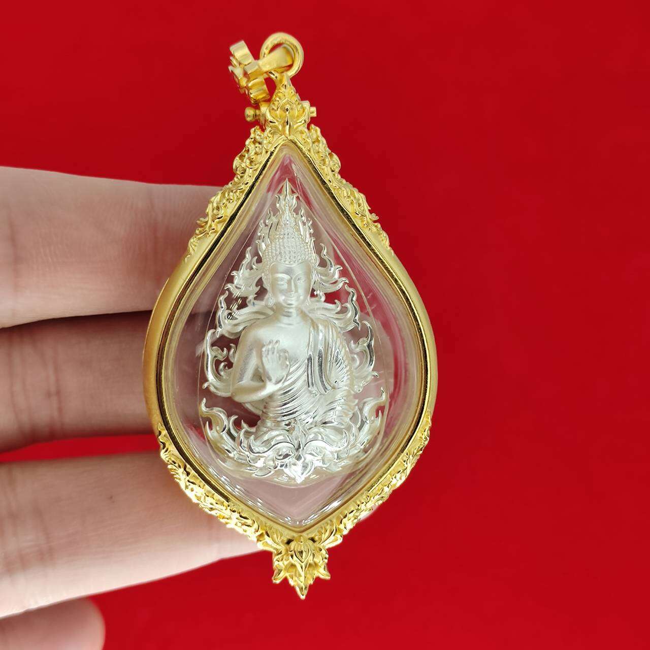 Phra Phuttha Arokaya Amulet Pendant for Spiritual Healing and Protection