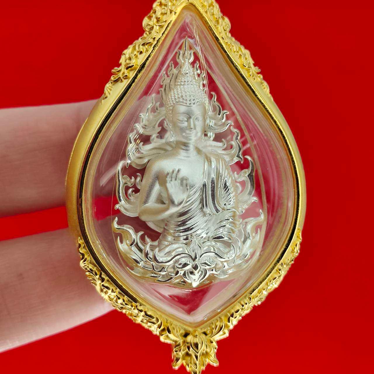 Phra Phuttha Arokaya Amulet Pendant for Spiritual Healing and Protection