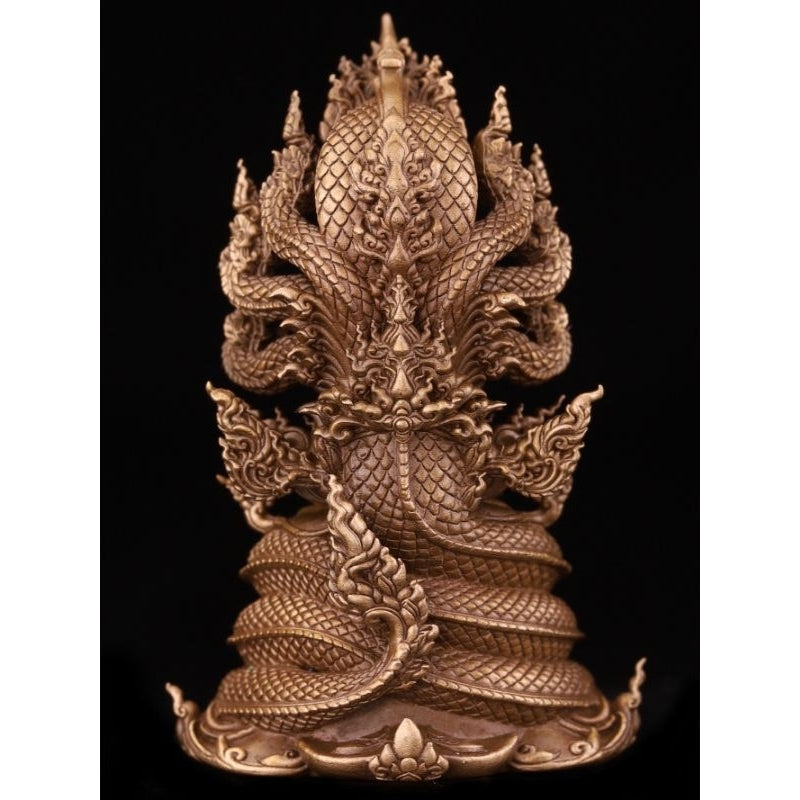 Phra Phuttha Srisattanakharat Pithak Statue Buddha Naga Prok Amulet