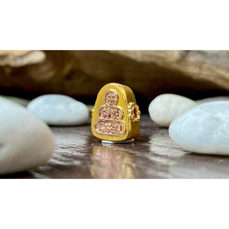 Phra Pidta Amulet - Authentic 1.5 cm Symbol of Mindfulness and Cultural Heritage