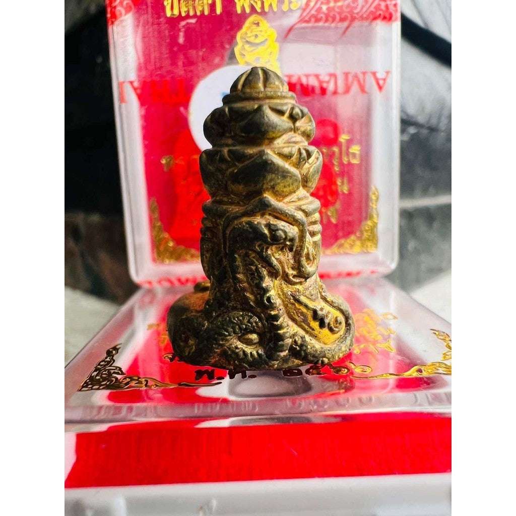 Phra Pidta Wealth Amulet - Thai Talisman for Protection, Luck, and Fortune