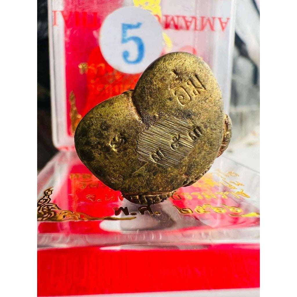 Phra Pidta Wealth Amulet - Thai Talisman for Protection, Luck, and Fortune